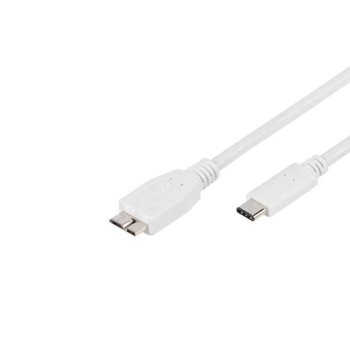 Vivanco USB TypeC(м) към USB3.0 MicroB(м) 45275