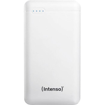 Външна батерия/power bank/ Intenso XS20000, 20000mAh, 5V/3.1A, USB, Micro USB, USB-C, бяла | JAR Computers Intenso XS20000 20000mAh 7313552