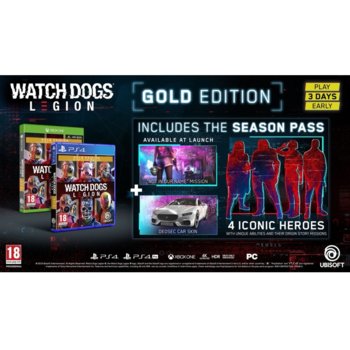 Watch Dogs: Legion - Gold Edition PS4
