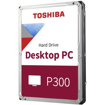 Твърд диск 4TB Toshiba P300, SATA 6GB/s, 128MB, 5400 rpm, 3.5"(8.89 cm) | JAR Computers Toshiba P300 4TB HDWD240EZSTAS