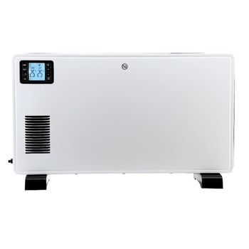 Конвектор Finlux FCH-1820 BG, с вентилатор, 3 степени на отопление, термостат, LED дисплей, защита срещу прегряване, вграден WiFi модул, функция „Турбо“, 2300W, бял image