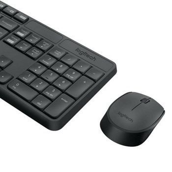 Logitech MK235 Combo Grey US INTL Мостра | JAR Computers Logitech MK235 Combo Grey US INTL Мостра