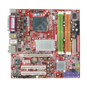 Дънна платка MSI G965MDH-FI, G965, LGA775, DDR2, VGA+PCI Express, SB7.1, Lan1000, 1394, SerialATA Raid | JAR Computers MSI G965MDH-FI