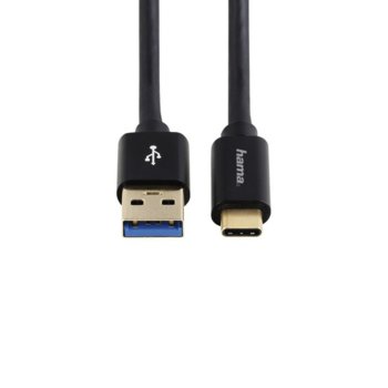 Hama USB-C to USB-A 1m