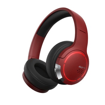 Слушалки Edifier G2BT, безжични, микрофон, Bluetooth, 40mm драйвери, шумопотискащи, до 36 часа време на работа, червени | JAR Computers Слушалки Edifier G2BT Red