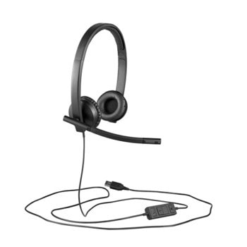 Logitech H570e Stereo USB-A 981-001430