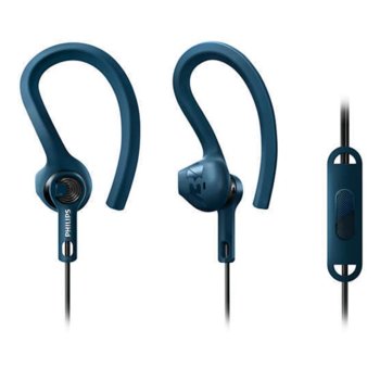 Philips Спортни слушалки ActionFit SHQ1405BL