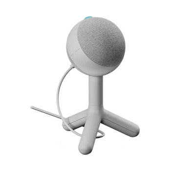 Микрофон Logitech Yeti Orb (988-000558), кондензаторен, кардиоиден, 24-bit/48kHz запис, USB, RGB подсветка, бял | JAR Computers Logitech Yeti Orb RGB White 988-000558