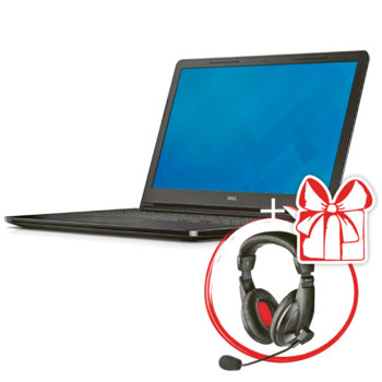 Dell Inspiron 3552 + TRUST AHS-330 Headset