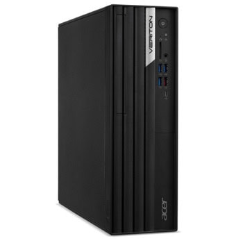 Настолен компютър Acer Veriton X4710GT (DT.VZVEX.00V), четиринадесетядрен Intel Core i5-13500 2.5/4.8GHz, 32GB DDR4, 512GB SSD + 2TB HDD, 1x USB 3.2 Gen 2 Type-C, клавиатура и мишка, Windows 11 Pro | JAR Computers Acer Veriton X4710GT DT.VZVEX.00V