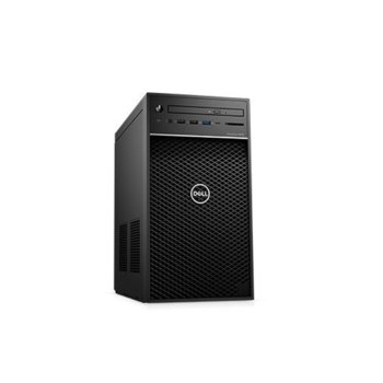 Настолен компютър Dell Precision 3630 Tower (#DELL02608), четириядрен Coffee Lake Intel Xeon E-2224 3.4/4.6 GHz, Quadro P620 2GB, 8GB DDR4, 256GB SSD, 5x USB 3.1, клавиатура и мишка, Windows 10 Pro | JAR Computers Dell Precision 3630 Tower #DELL02608