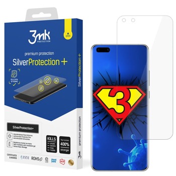 Защитно фолио 3MK SilverProtection+, за Huawei P40 Pro, антимикробно image