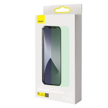 Baseus Full Coverage Green Tempered Glass Film