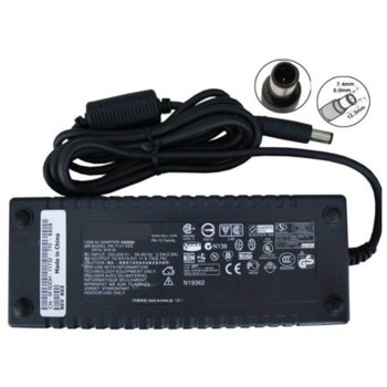 Захранване (заместител) за лаптопи Dell XPS 17 L701x L702x, 19.5V/6.7A/130W, 7.4x5.0mm жак | JAR Computers Dell 19.5V/6.7A/130W 7.4x5.0mm