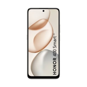 Смартфон Honor 400 Smart 5G (сребрист), поддържа 2 SIM карти, 6.77" (17.19cm) TFT дисплей, осемядрен Snapdragon 6s Gen 3 2.3GHz, 4GB RAM, 128GB Flash памет, 50 + 2 & 5 Mpix камери, Android | JAR Computers Honor 400 Smart 5G Meteor Silver 5109BWXQ
