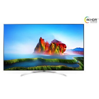 Телевизор LG 55SJ850V 55" (139.7 cm) IPS SUPER Ultra HD TV, DVB-T2/C/S2, LAN, WiFi 802.11ac, HTMI 4(4K), USB 3(1x 3.0, 2x 2.0) | JAR Computers Телевизор LG 55SJ850V