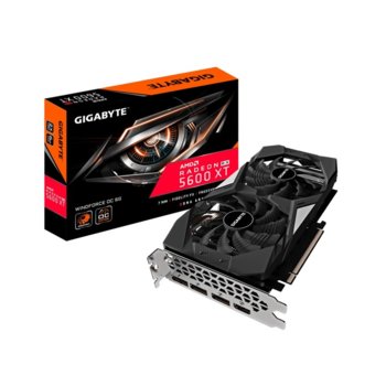 Видео карта AMD Radeon RX 5600 XT, 6GB, Gigabyte WINDFORCE OC, PCI-E 4.0, GDDR6, 192bit, DisplayPort, HDMI | JAR Computers GIGABYTE Radeon RX 5600 XT WINDFORCE 6GB OC