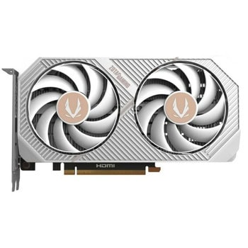 Видео карта Nvidia GF RTX 5060, 8GB, ZOTAC GAMING Twin Edge White Edition, OC, PCI-E 5.0, GDDR7, 128-bit, DisplayPort, HDMI | JAR Computers ZOTAC RTX 5060 Twin Edge OC White Edition