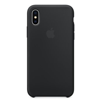 Apple iPhone X Silicone Case - Black