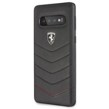 Ferrari Heritage Quilted Galaxy S10+ FEHQUHCS10PBK