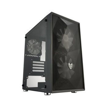 Кутия FSP CST130 Basic, microATX/Mini-ITX, 2x USB 3.0, 3x 120mm вентилатора, с прозорец, черна, без захранване | JAR Computers FSP CST130 Basic Black POC0000151