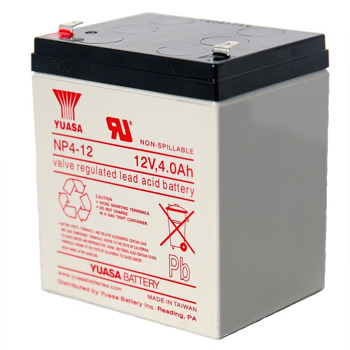 YUASA NP4-12 VRLA battery 12V/4Ah