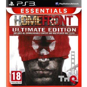 Игра за конзола Homefront Ultimate Edition - Essentials, за PlayStation 3 | JAR Computers Homefront Ultimate Edition - Essentials