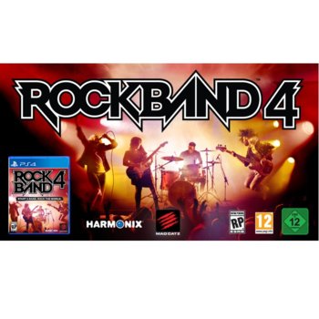 Игра за конзола Rock Band 4 - Band in a Box Bundle, за PS4 | JAR Computers Rock Band 4 - Band in a Box Bundle (PS4)