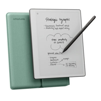 reMarkable Paper Pure and Marker Plus Mist Green