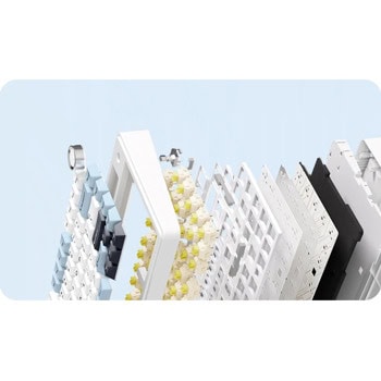 клавиатура aula f75 reaper switch us white
