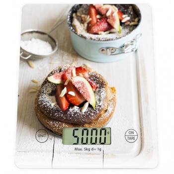 Кухненски кантар Oliver Voltz OV51651KD, дигитален, до 5 kg капацитет, LCD екран | JAR Computers Voltz OV51651KD cake