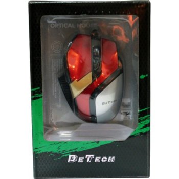 6D Wired Optical Mouse DeTech - 902
