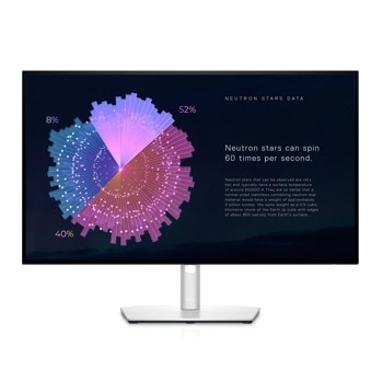 Монитор Dell U2722DE (210-AYUJ), 27" (68.58 cm) IPS панел, Quad HD, 5ms, 350 cd/m2, DisplayPort, HDMI, USB Type C, RJ-45 | JAR Computers Dell U2722DE