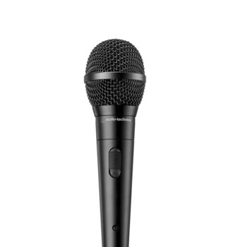 Микрофон Audio-Technica ATR1300x, вокален динамичен еднопосочен, 70-12,000 Hz, 500 ohms, XLR конектор, черен | JAR Computers Audio-Technica ATR1300x
