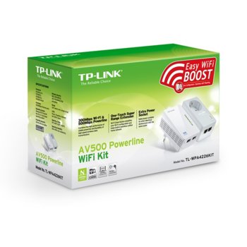 TP-Link AV500 Powerline Wi-Fi Kit TL-WPA4226KIT