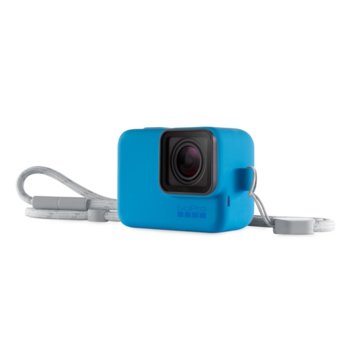 GoPro Sleeve + Lanyard Blue ACSST-003