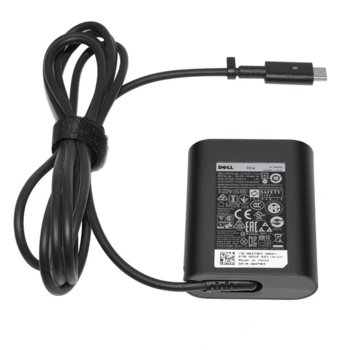 Захранване (оригинално) за лаптопи DELL XPS 12 9250/Latitude 12 7275/Venue 8 Pro 5855, 20V/1.5A, 30W, USB Type-C | JAR Computers MAKKI-NA-DE-47