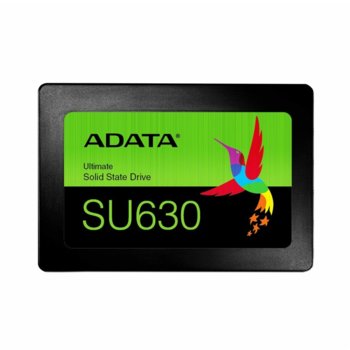 Памет SSD 960GB Adata SU630, SATA 6Gb/s, 2.5"(6.35 cm), скорост на четене 520MB/s, скорост на запис 450MB/s | JAR Computers ADATA SU630 960GB