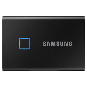 Памет SSD 1TB, Samsung T7 TOUCH, външен, USB 3.2 Type-C, скорост на четене 1050 MB/s, скорост на запис 1000 MB/s image