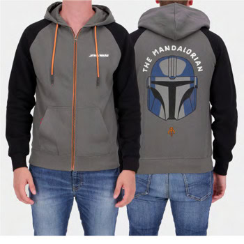 Суичър Difuzed The Mandalorian - Mens Zipper, S | JAR Computers Difuzed The Mandalorian - Men's Zipper, S