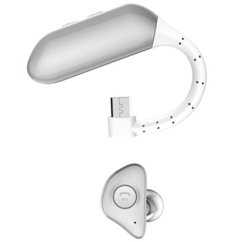 Comma Cochleae Bluetooth4.1 Headset Silver DC29971