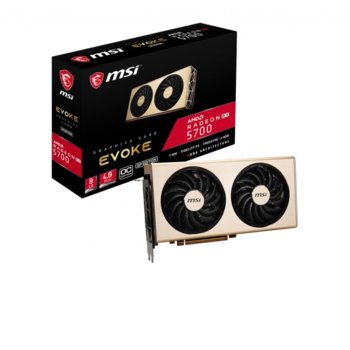 Видео карта AMD Radeon RX 5700, 8GB, MSI EVOKE GP OC, PCI-E 4.0, GDDR6, 256bit, HDMI, DisplayPort | JAR Computers MSI RADEON RX 5700 EVOKE GP OC