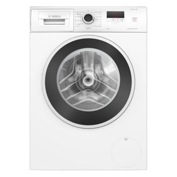 Перална машина Bosch WGE03200BY, клас A, 8 кг. капацитет, 1200 оборота в минута, 14 програми, свободностояща, 60cm ширина, Vario speed, Wave drum, бяла | JAR Computers Bosch WGE03200BY