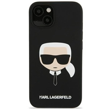 Karl Lagerfeld Head Silicone Case KLHCP13MSLKHBK