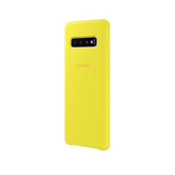 Samsung Silicone Cover for Galaxy S10 Yellow