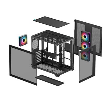 DeepCool CG530 4F R-CG530-BKADA4-G-1 (Мостра)