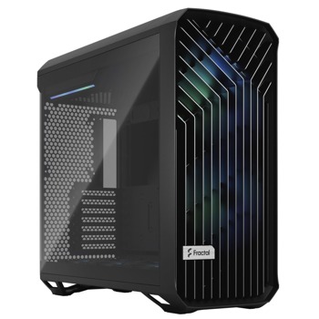 Кутия Fractal Design Torrent RGB Black, E-ATX/ATX/mATX/ITX, 1x USB 3.1, 2x USB 3.0, прозорец, черна, без захранване | JAR Computers Fractal Design Torrent RGB Black FD-C-TOR1A-04