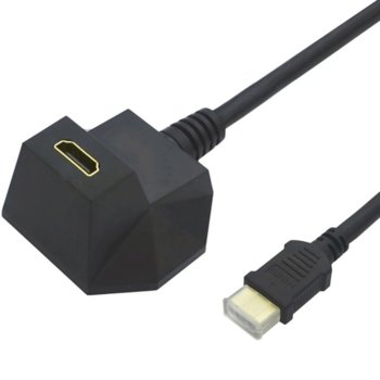 Кабел Roline 11.99.5515, от HDMI(м) към HDMI(ж), 5m, черен | JAR Computers Cable HDMI v1.4 5m 11.99.5515