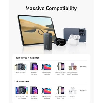 Anker Nano 545 Black A1259G11 (Разопакован)