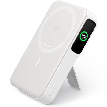 Външна батерия /power bank/ Anker MagGo A1654G21, 10 000mAh, бяла, Qi2 безжично зареждане, 15W | JAR Computers Anker MagGo A1654G21